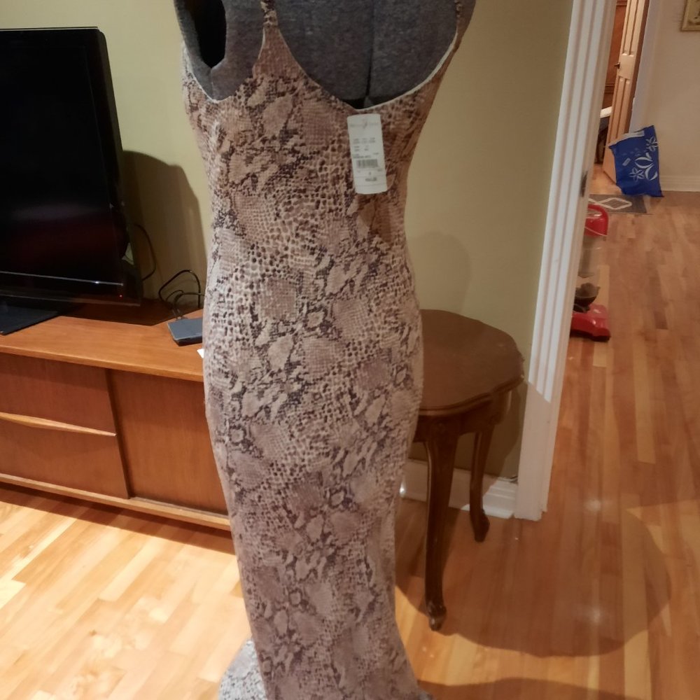 LONG SILK DRESS - Picture 5 of 5